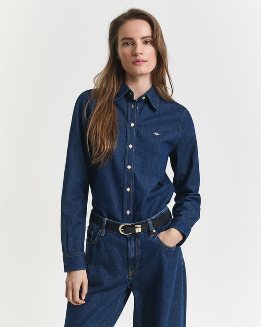 Regular Fit Jeanshemd