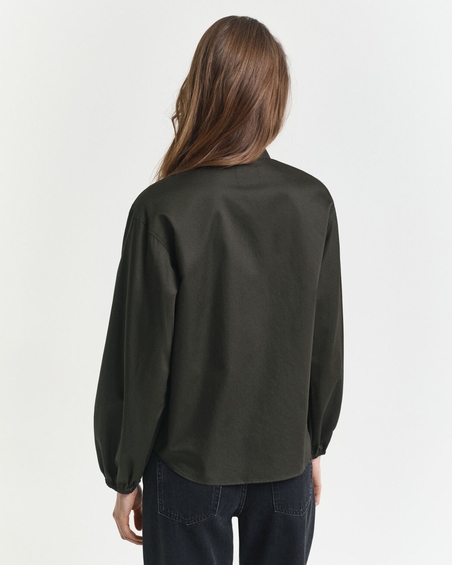 Chemisier en satin de coton