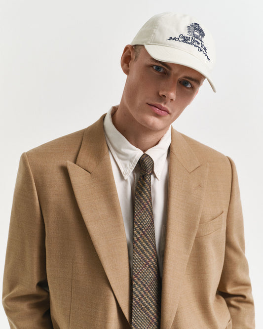 Casquette en sergé délavé