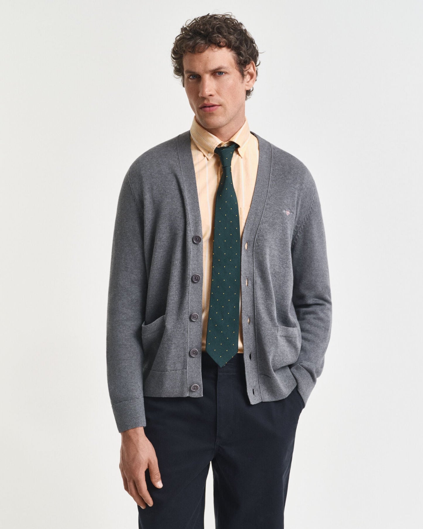 Lässiger Baumwollcardigan