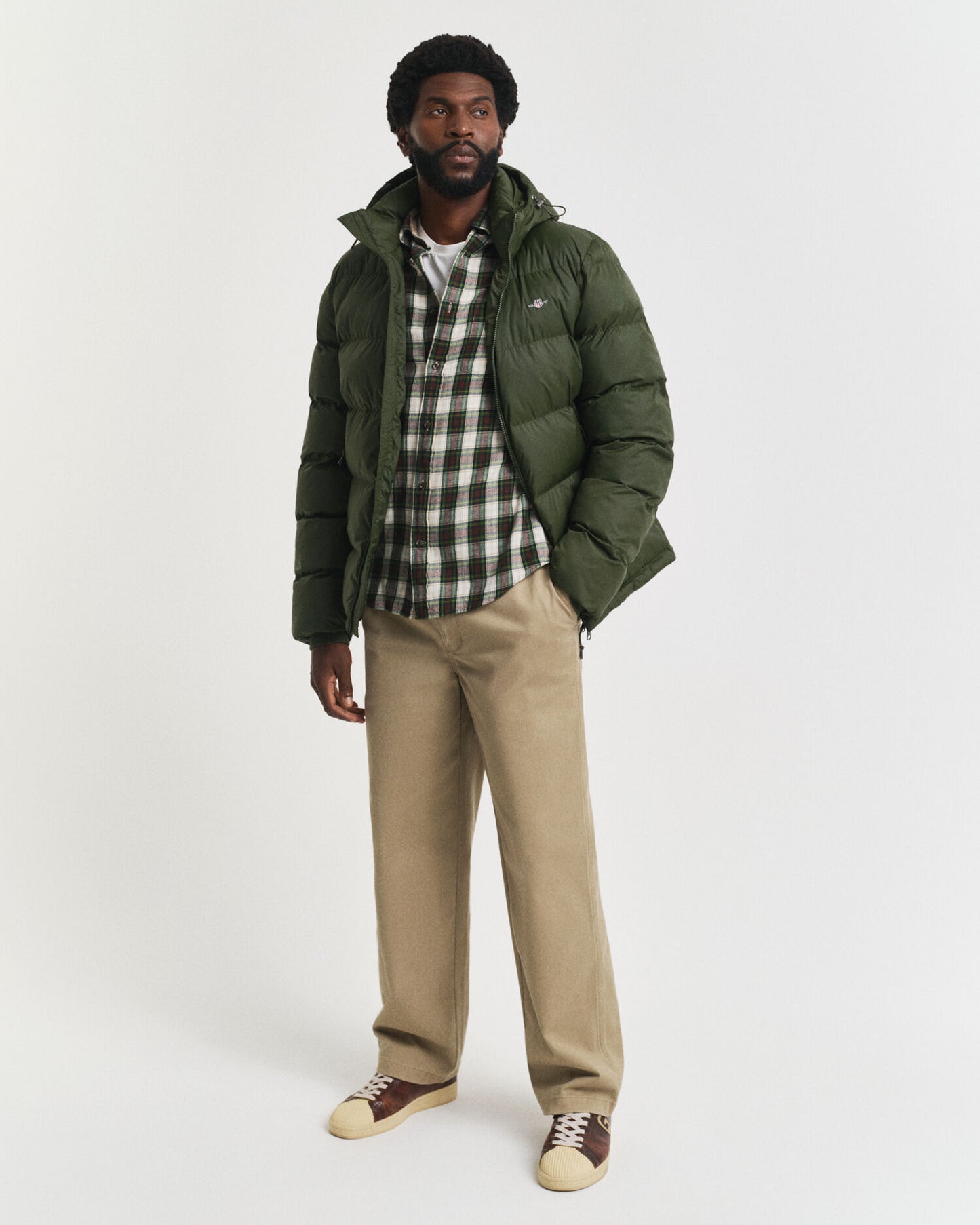 Regular Fit Kariertes Windblown Flanellhemd