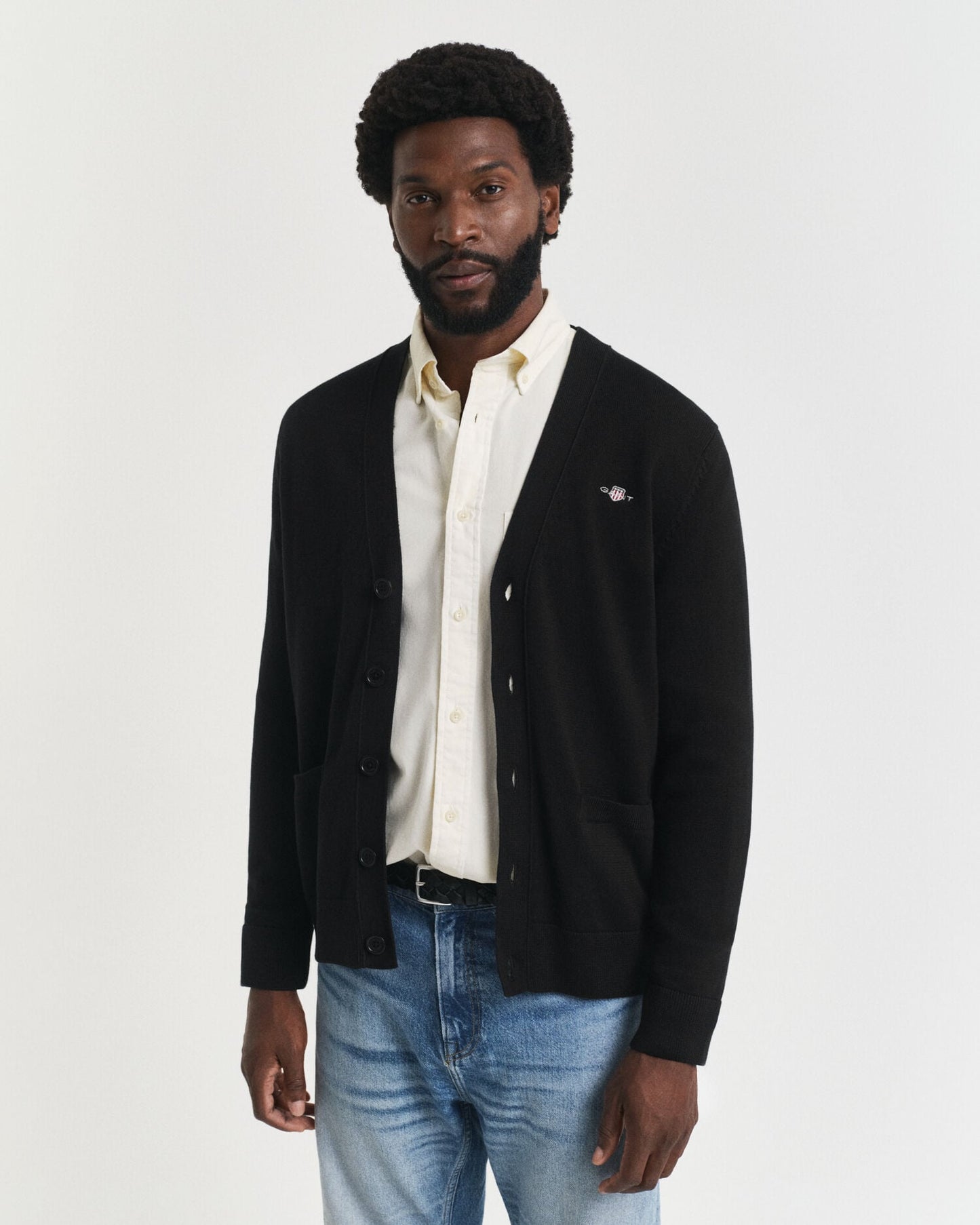 Lässiger Baumwollcardigan