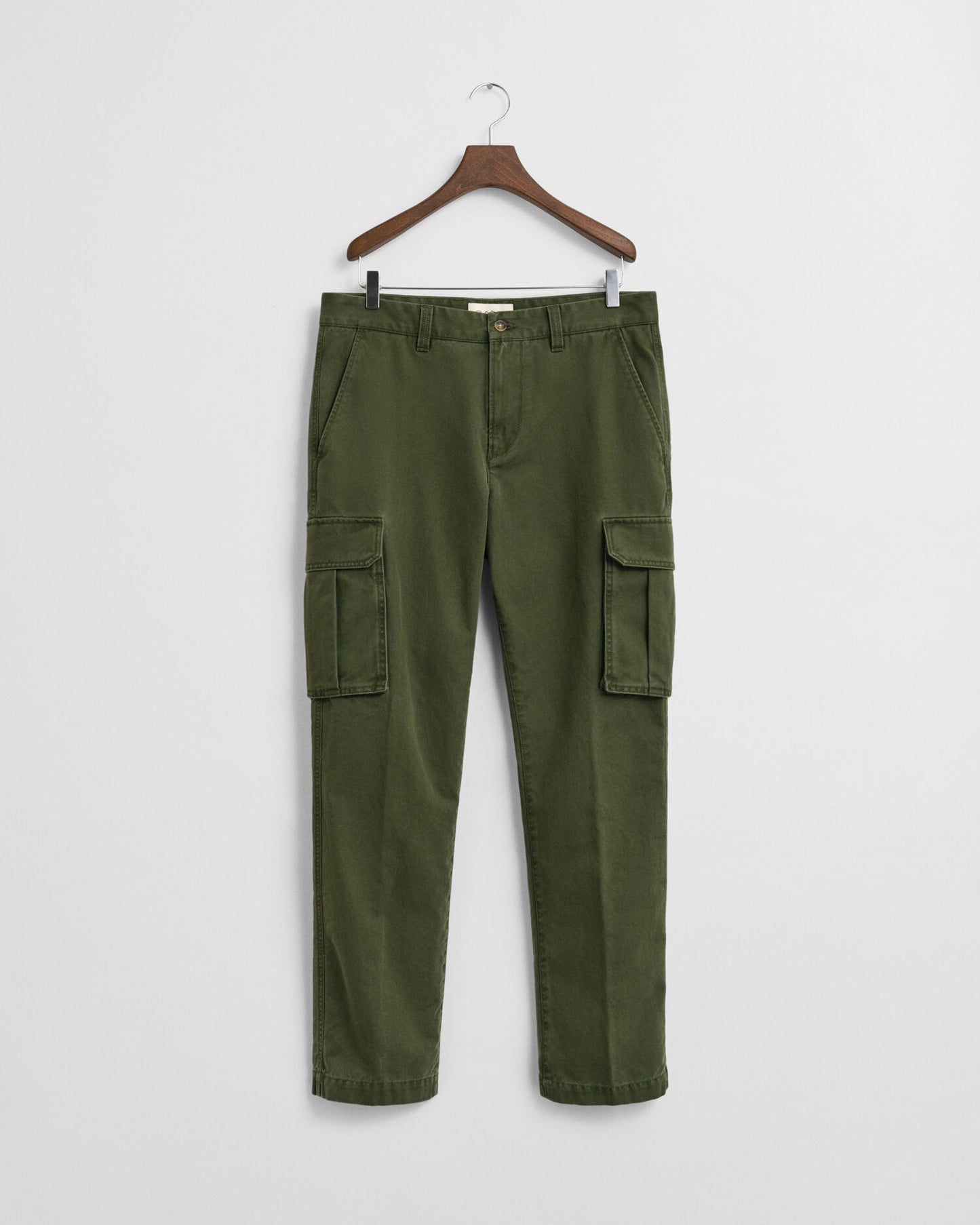Regular Fit Baumwoll-Twill-Cargohose