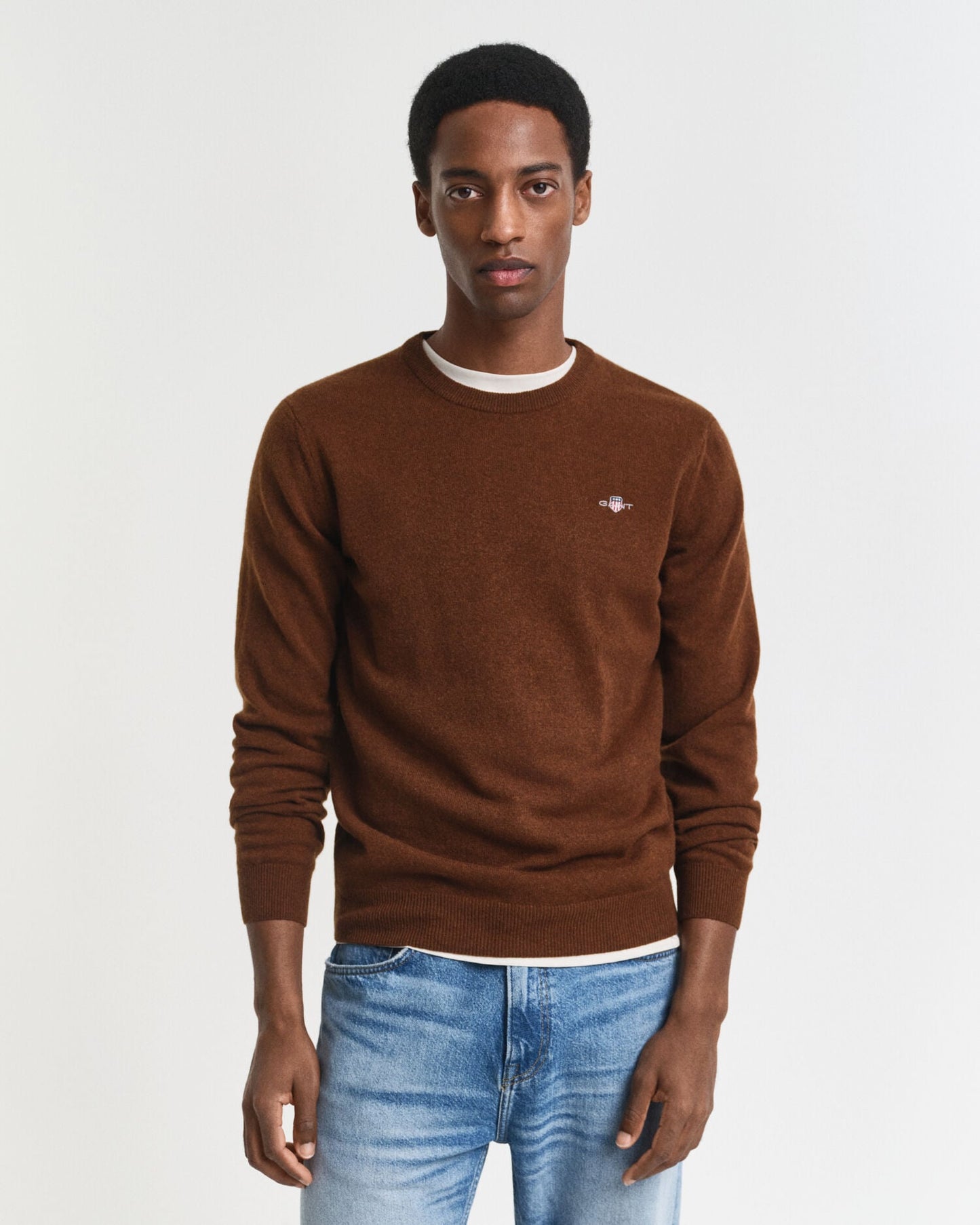 Pull ras-du-cou en agneau superfine