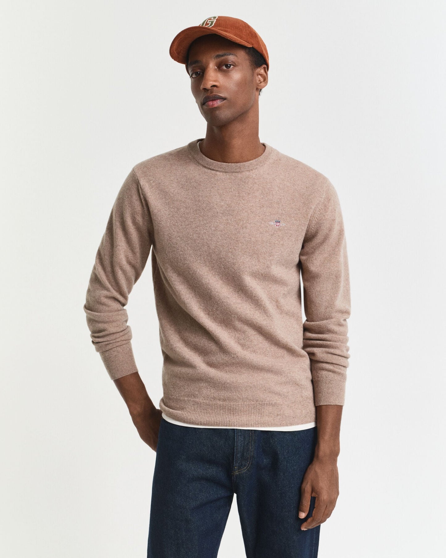 Pull ras-du-cou en agneau superfine