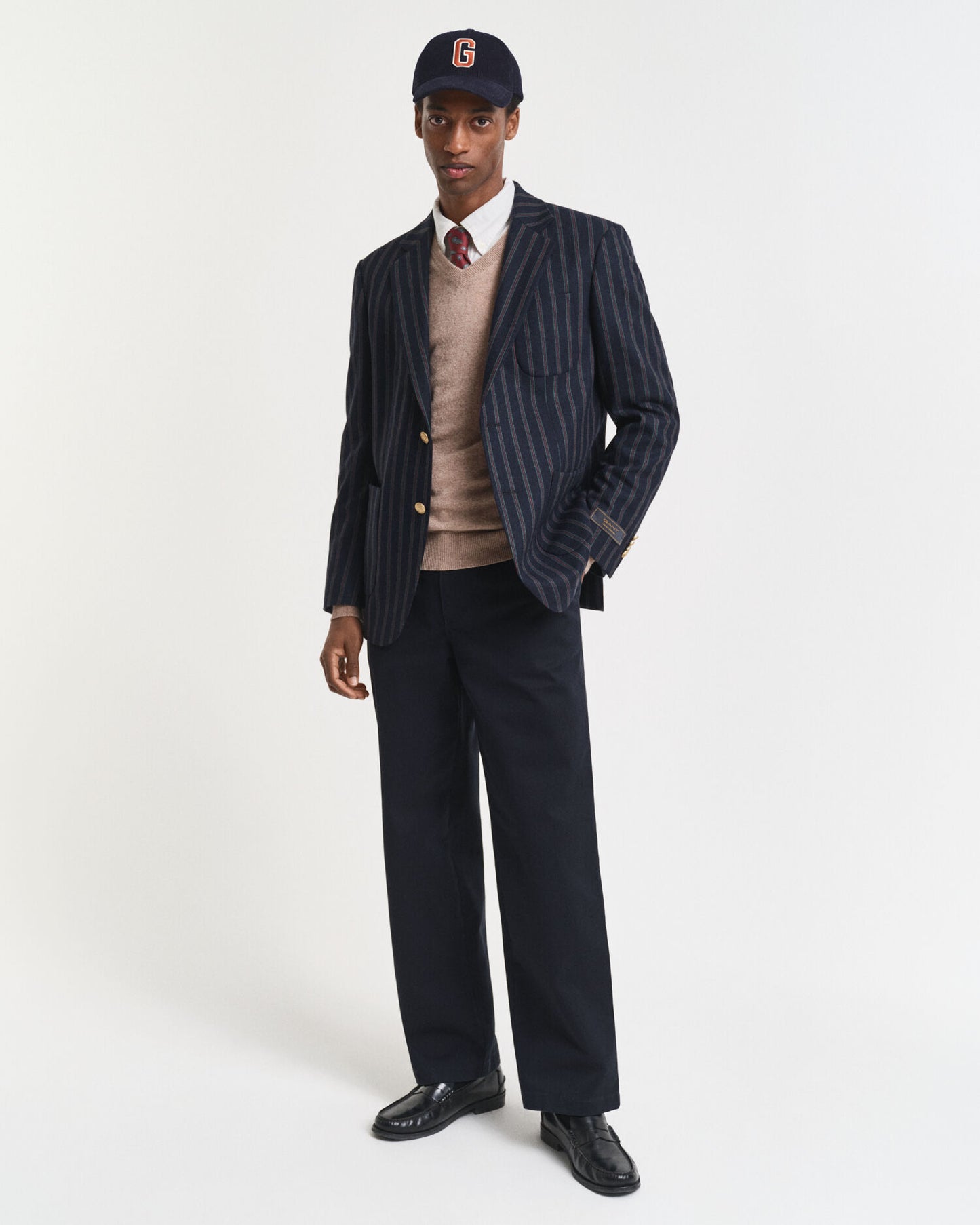Superfeiner Lambswool V-Pullover