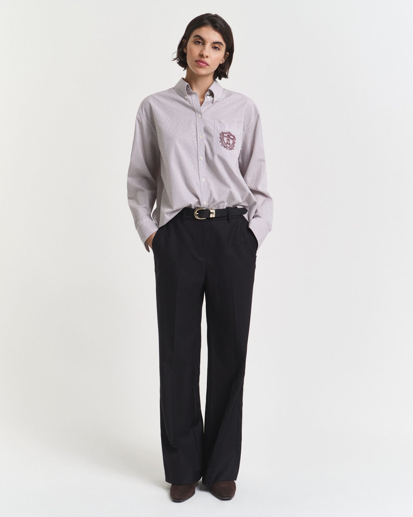 Pantalon sur mesure en laine mélangée
