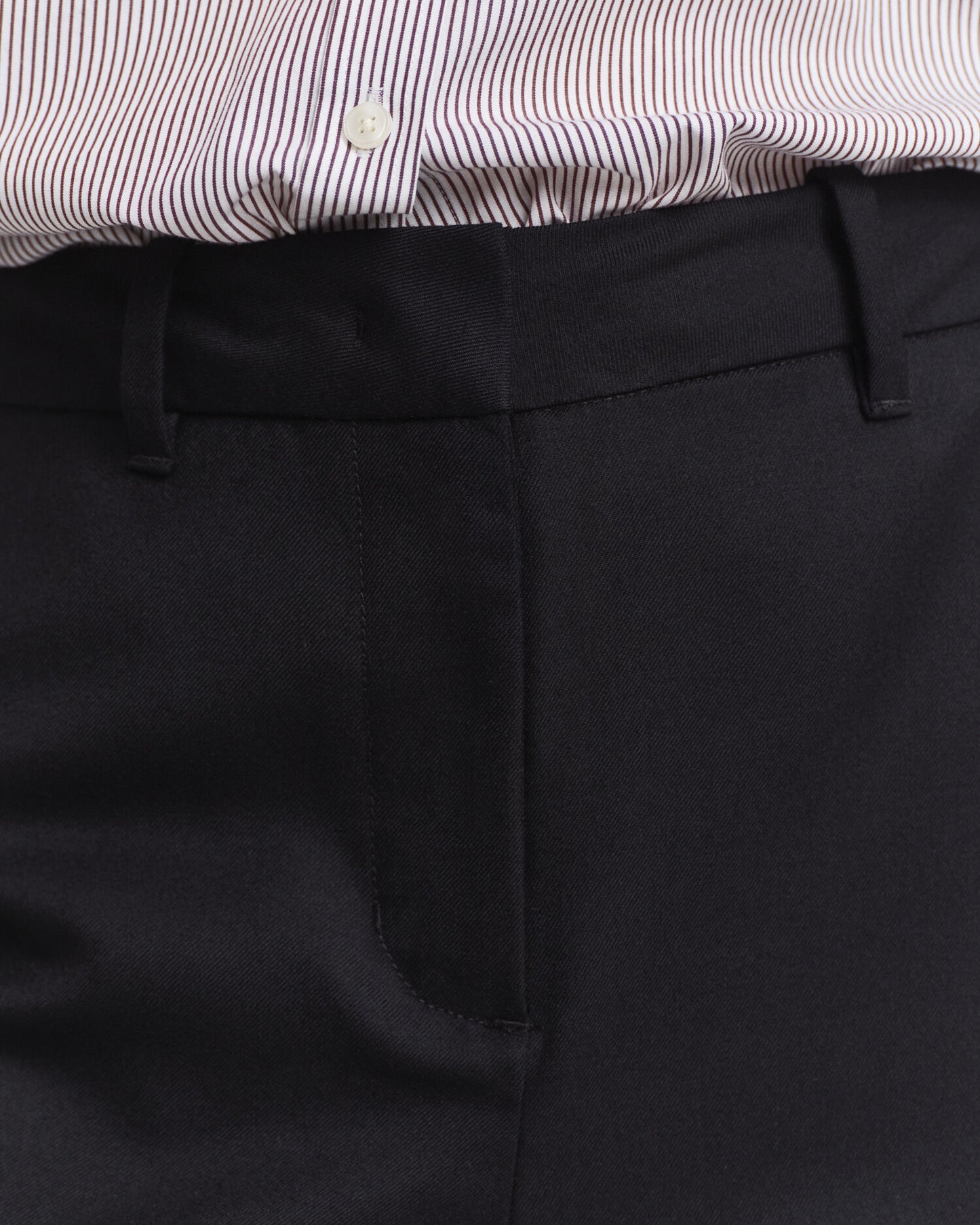 Pantalon sur mesure en laine mélangée