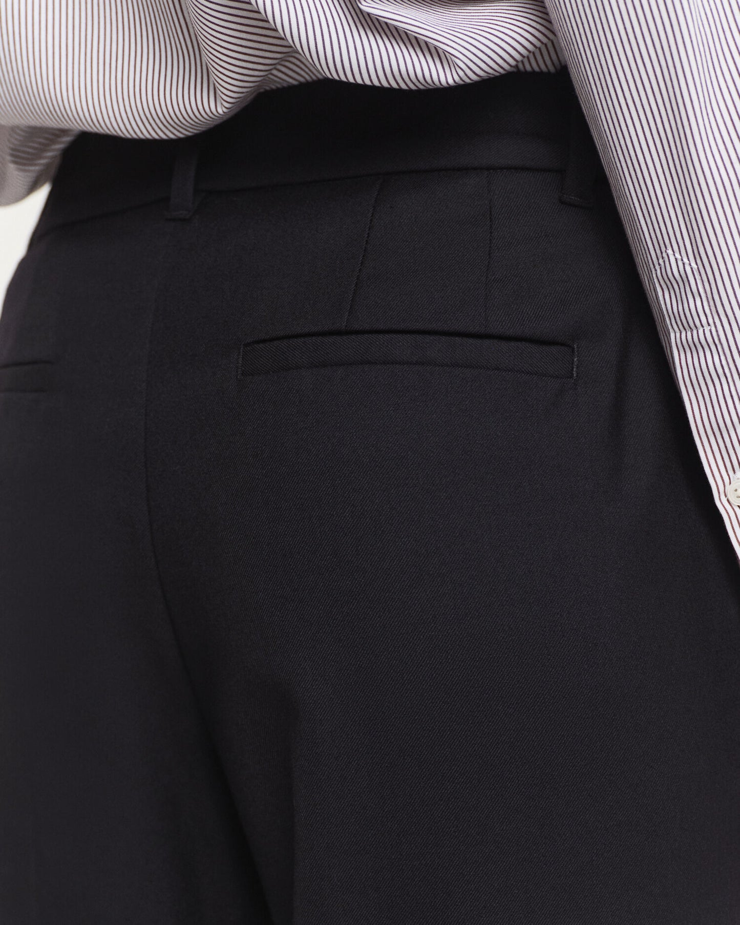 Pantalon sur mesure en laine mélangée