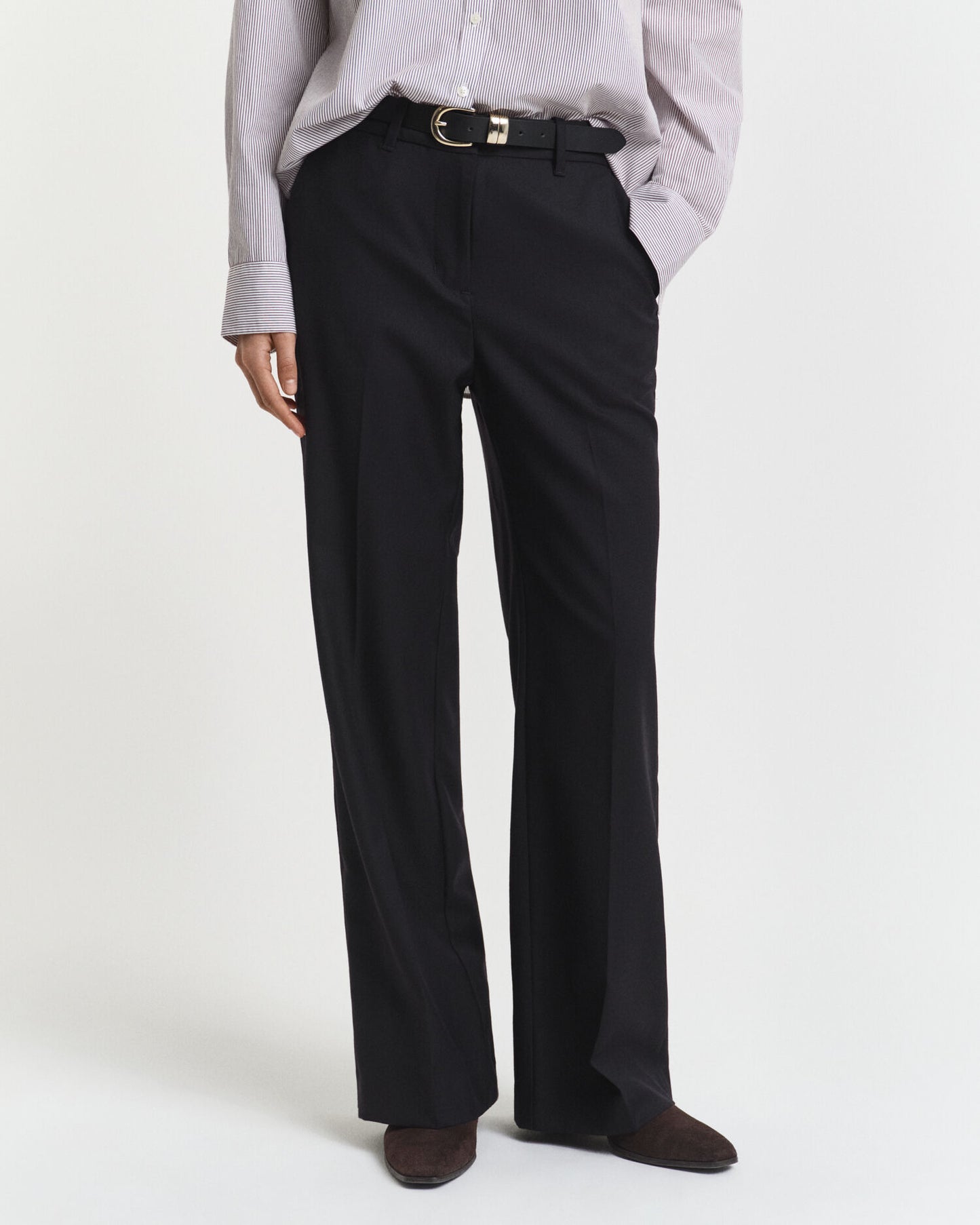 Pantalon sur mesure en laine mélangée