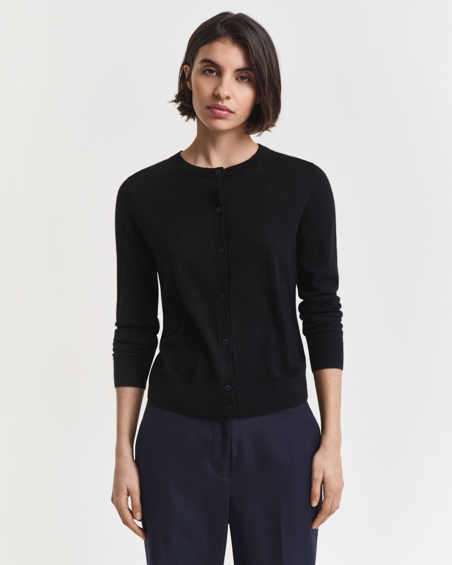Cardigan aus extrafeiner Merinowolle