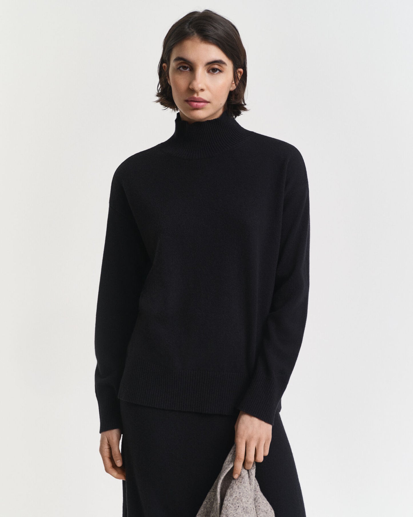 Feinste Lambswool Rollkragenpullover