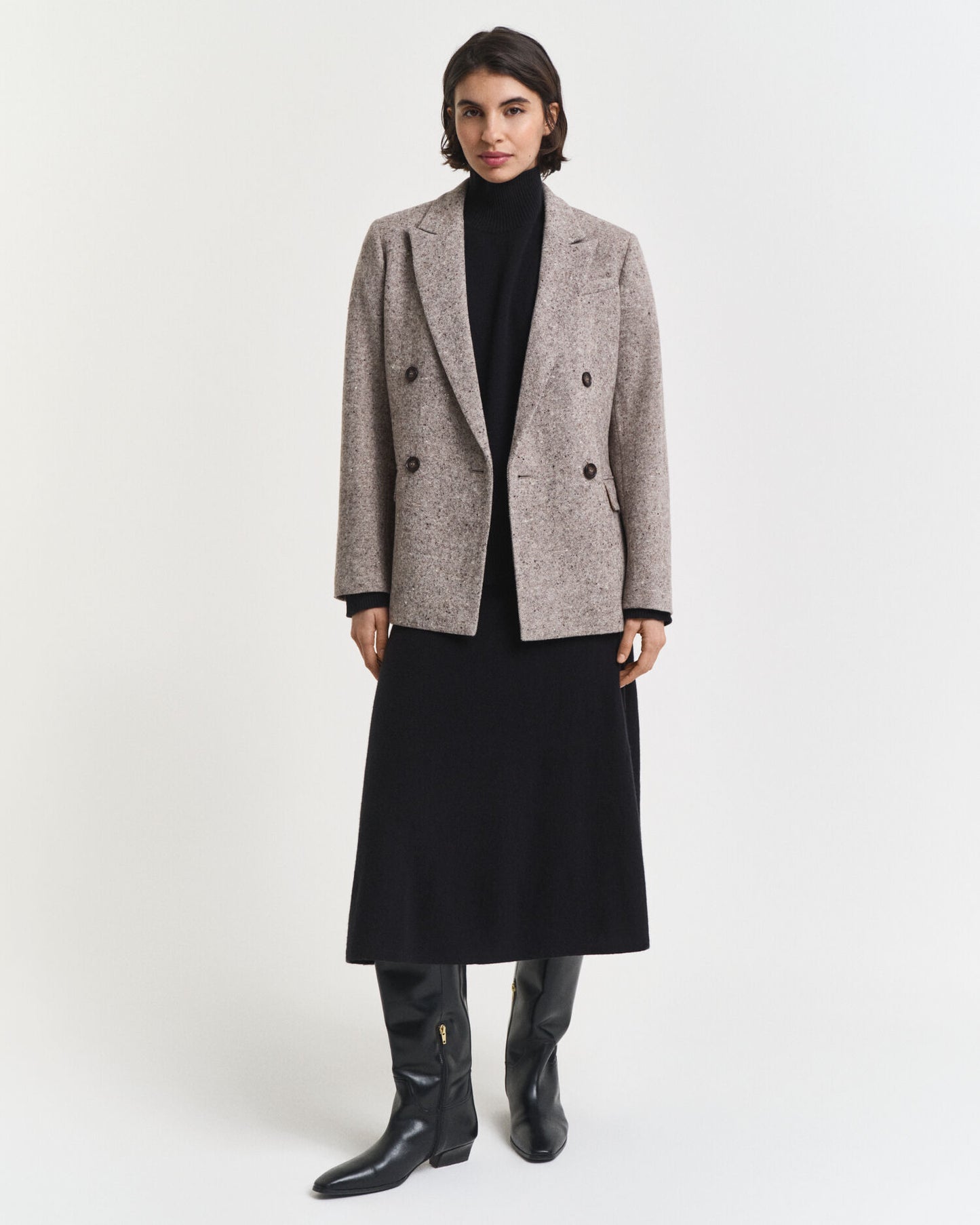 Feinste Lambswool Rollkragenpullover