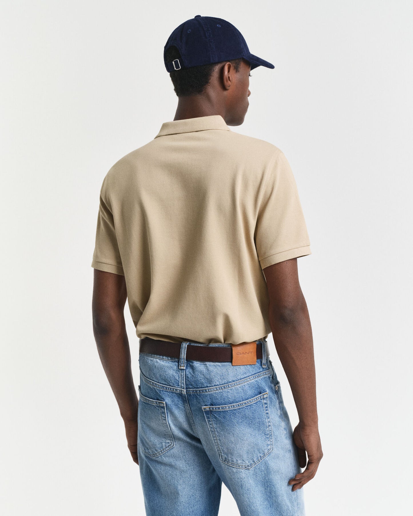 Regular Fit Shield Pique Polohemd