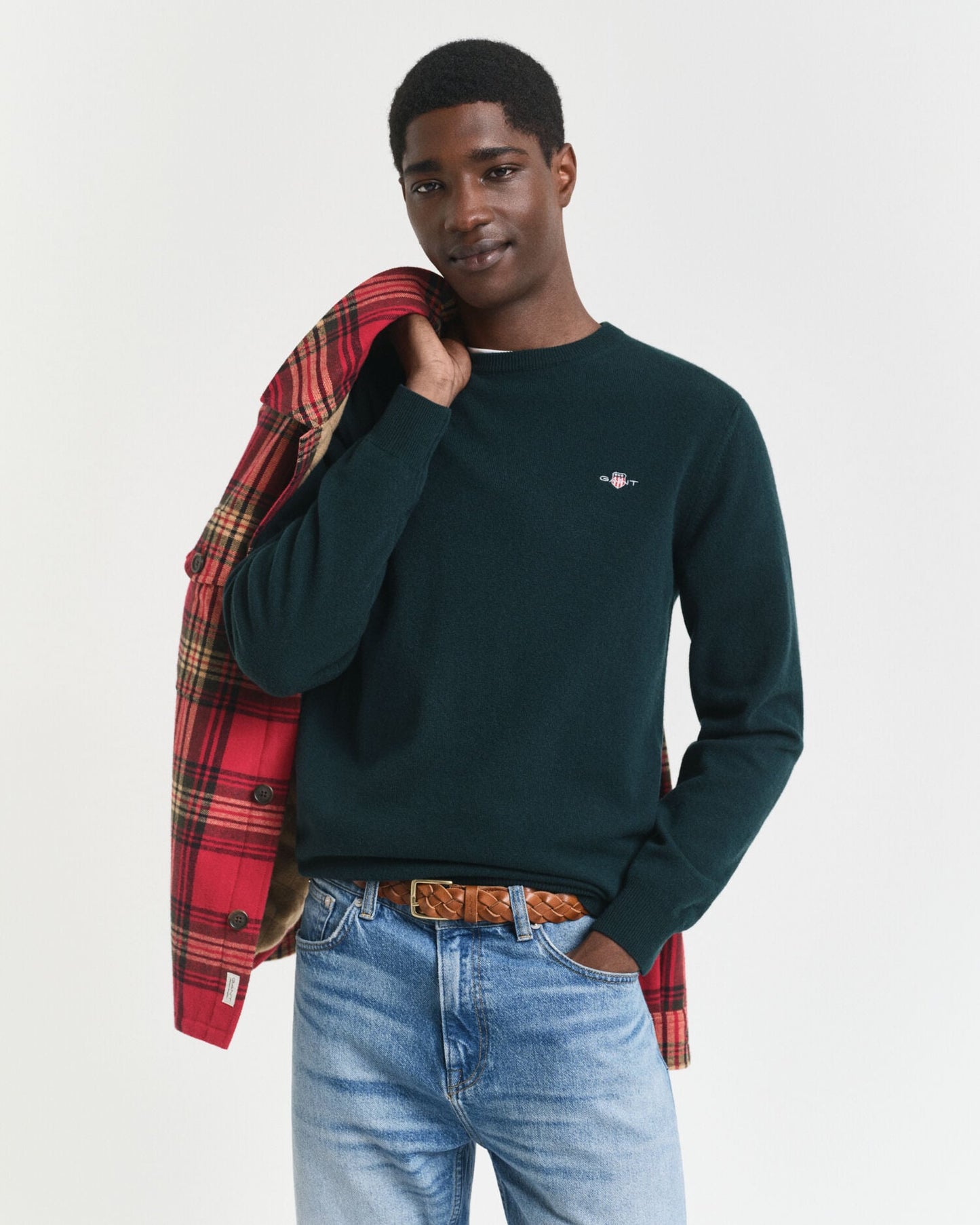 Pull ras-du-cou en agneau superfine
