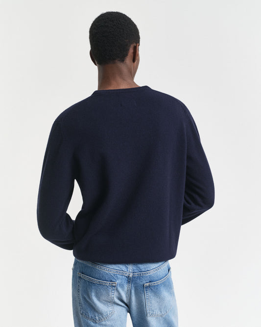 Pull ras du cou en laine d'agneau superfine