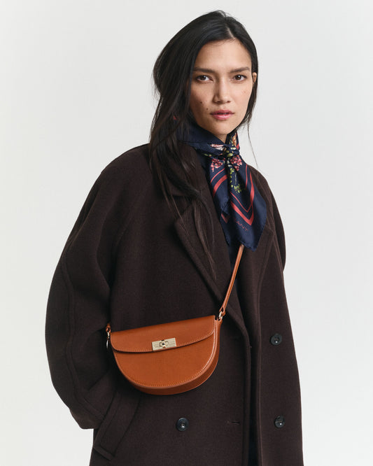 Lederschultertasche