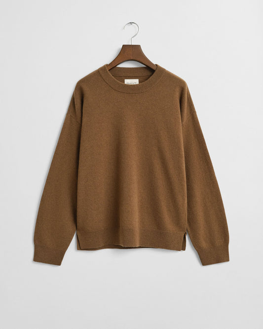 Pull ras du cou en laine d'agneau superfine