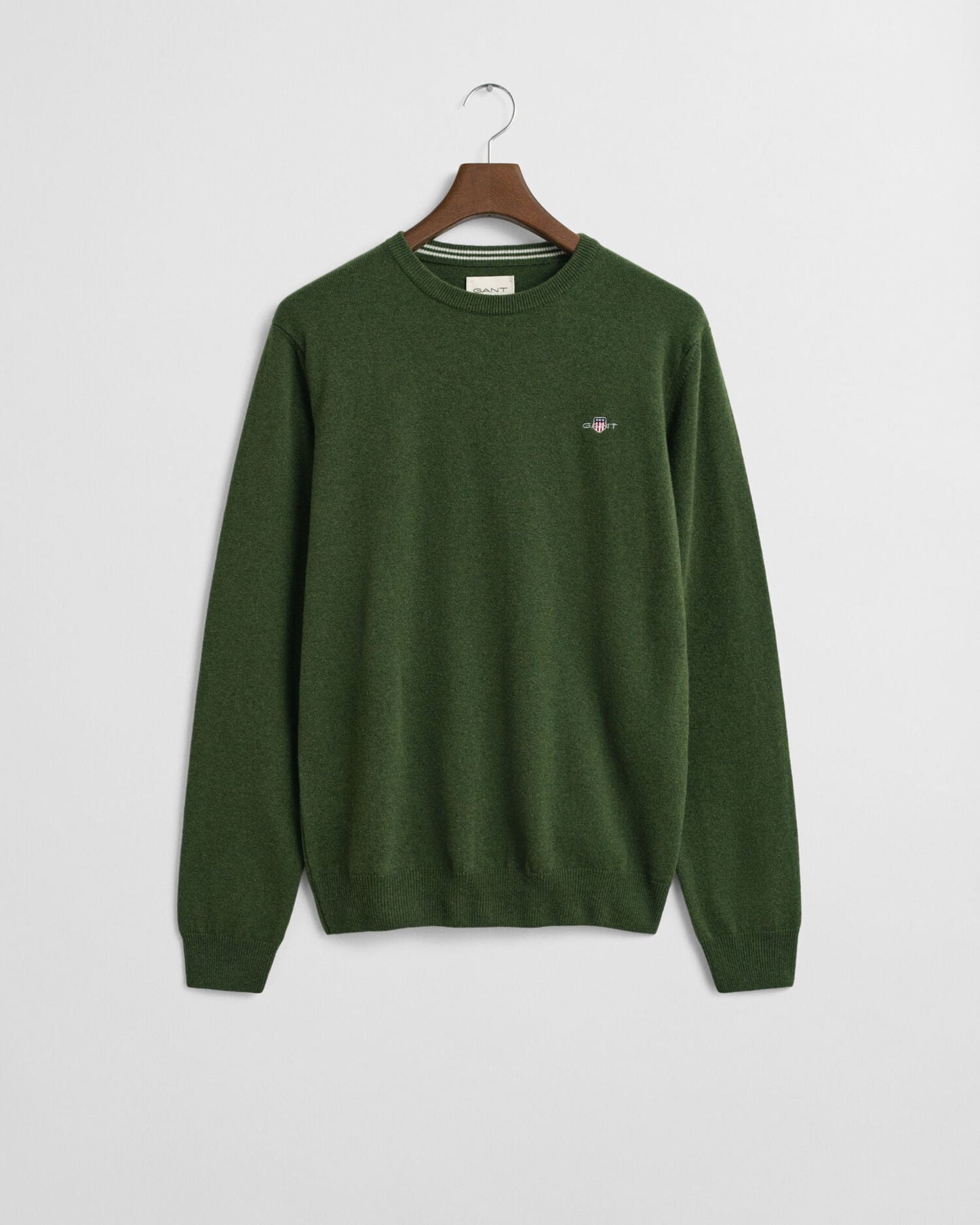 Pullover mit Rundhalsausschnitt aus superfeiner Lammwolle