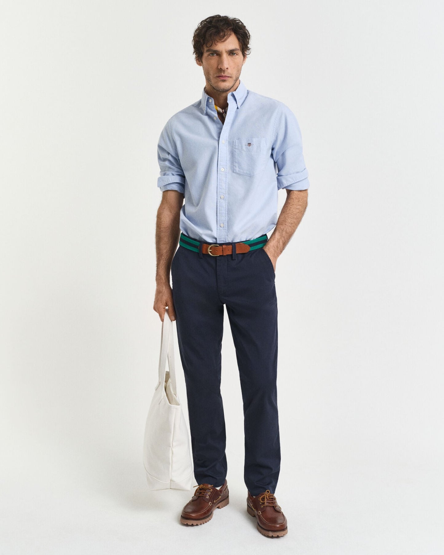 Schmale Twill-Chino