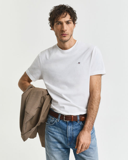 T-shirt regular coupe droite Shield
