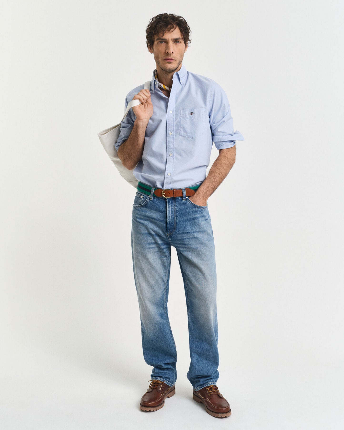 Regular Fit Klassisches Oxford-Hemd